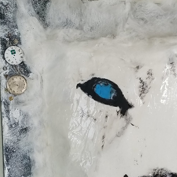 Original Art- White Lion- The Weathered Warrior - Picture 2 of 9